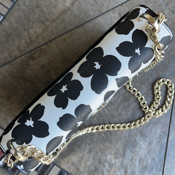Kate Spade remi graphic blooms flap chain crossbody - Picture 6 of 16
